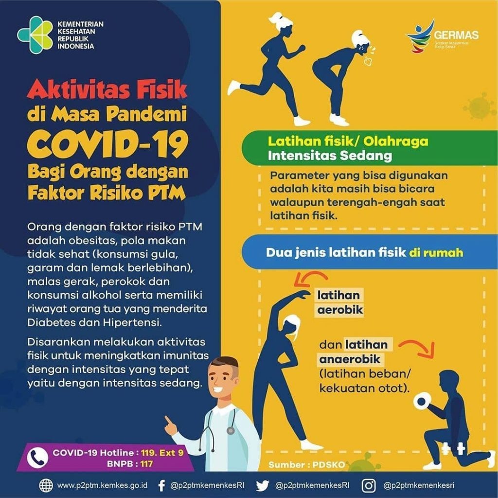 Penyakit Tidak Menular PTM adalah penyakit yang bukan disebabkan oleh infeksi kuman