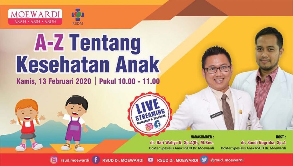 Program Live Streaming Asah Asuh Asih A-Z Tentang Kesehatan Anak
