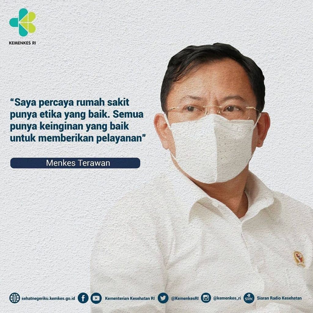 Pesan dari Menteri Kesehatan