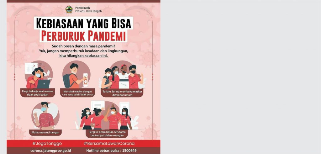 Kebiasaan Yang Bisa Memperburuk Pandemi
