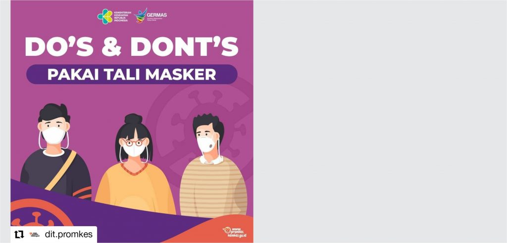 Penggunaan Masker Berkalung, Boleh Atau Tidak?