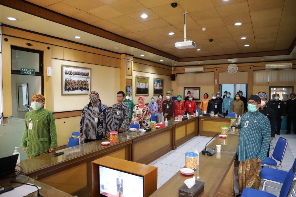 Upacara Peringatan Hari Lahir Pancasila 1 Juni 2021