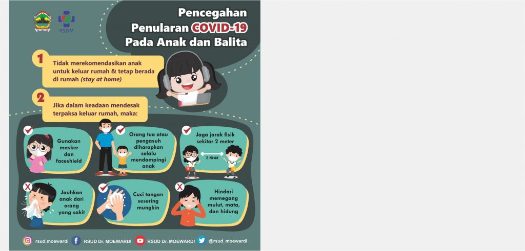 Pencegahan Penularan COVID-19 Pada Anak dan Balita
