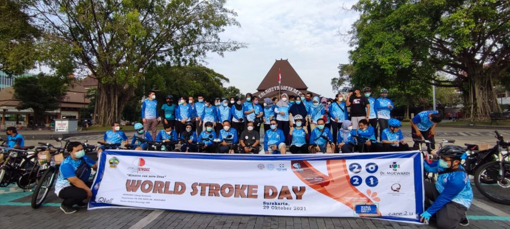 Fun Bike Peringatan Hari Stroke Sedunia 29 Oktober 2021