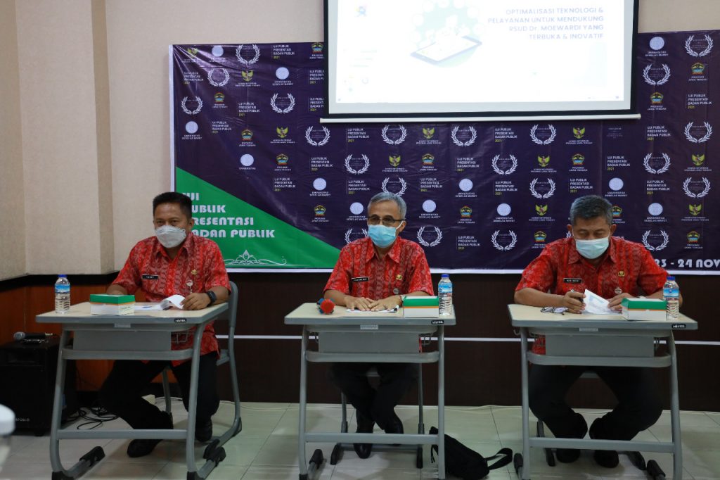 RSUD Dr. Moewardi Melakukan Uji Publik yang Diselenggarakan Oleh Komisi Informasi Provinsi Jawa Tengah