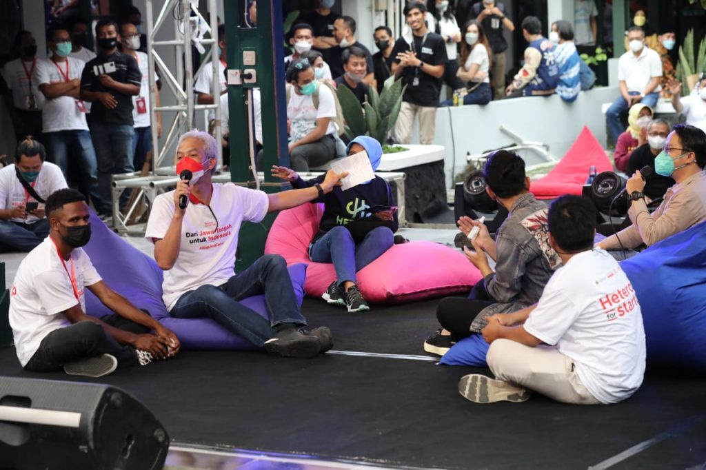 Peresmian Hetero Space di Kota Solo