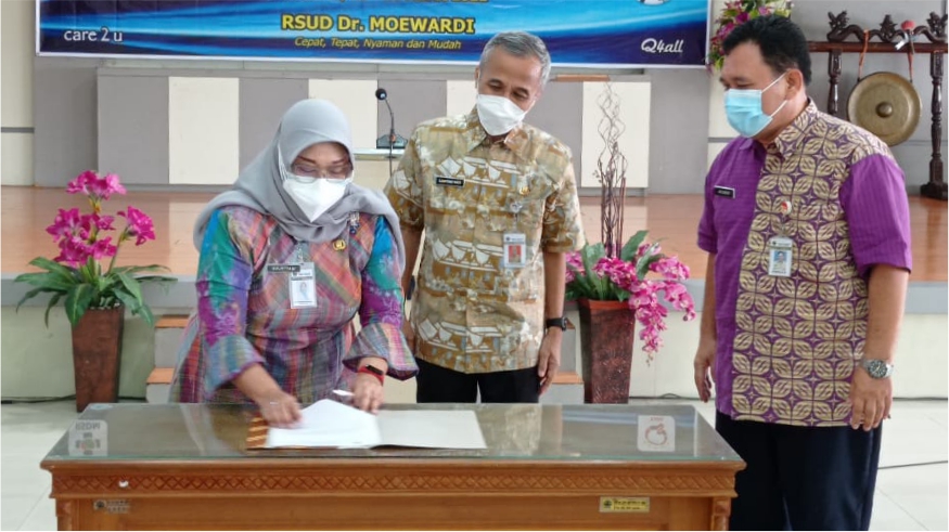 Pembukaan Kegiatan Bimtek Implementasi Lean Management RSUD Dr. Moewardi