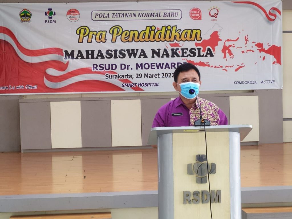 Pra Pendidikan Mahasiswa Nakesla di RSUD Dr. Moewardi