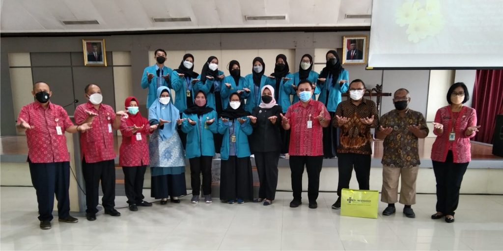 Penutupan Praktik Magang Mata Kuliah Konsentrasi Unggulan Prodi (Konsentrasi Limbah RS) Fakultas Teknik Universitas Muhammadiyah Surakarta di RSUD Dr. Moewardi