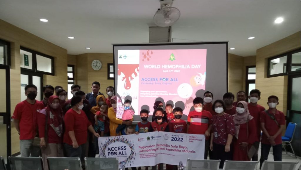 Sosialisasi Hemophilia Dalam Rangka World Hemophilia Day 2022