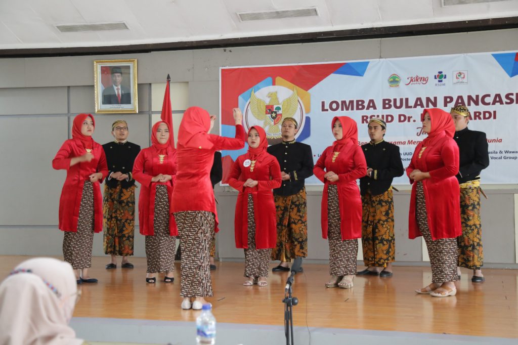 Rangkaian Lomba Peringatan Bulan Lahir Pancasila Tahun 2022 RSUD Dr. Moewardi