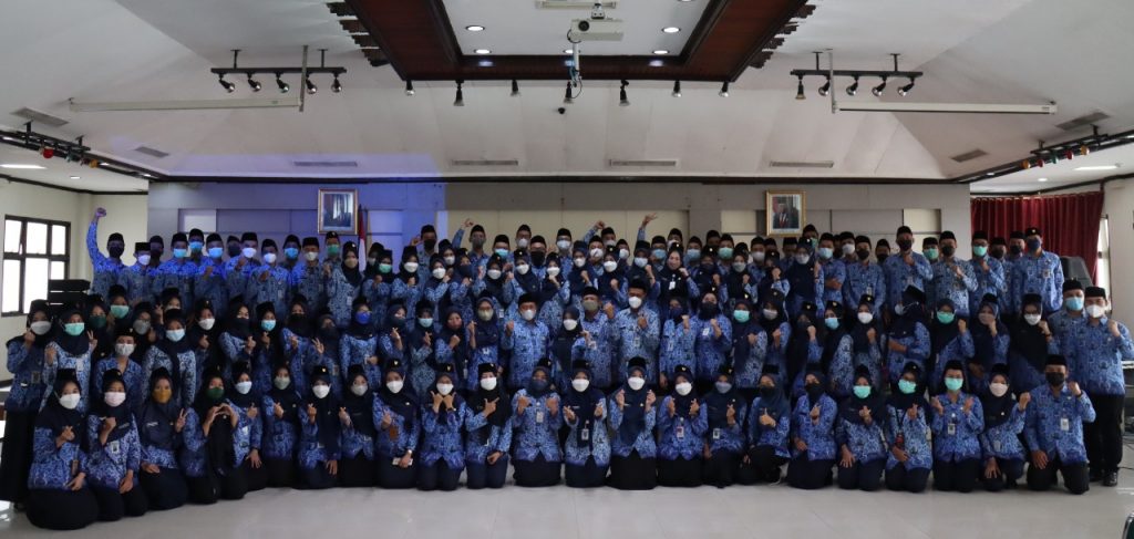 Upacara Pengambilan Sumpah Janji PNS Pemprov. Jateng Tahun 2022