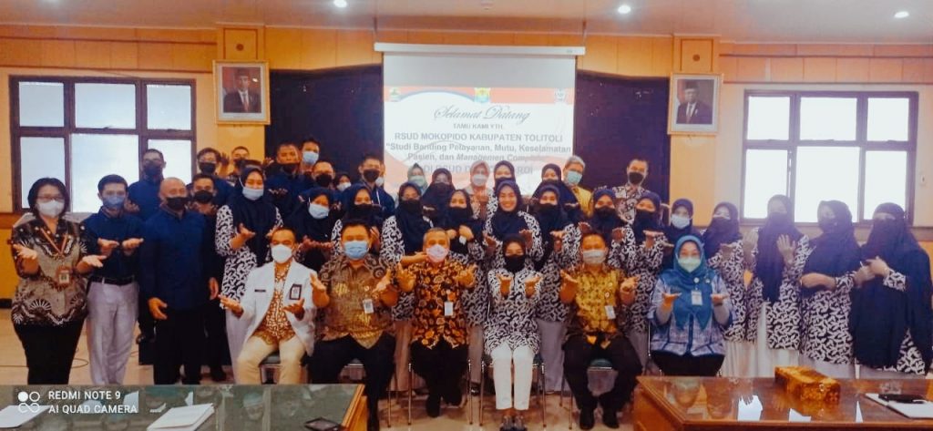 Kunjungan Studi Banding RSUD Mokopido Pemkab. Tolitoli ke RSDM