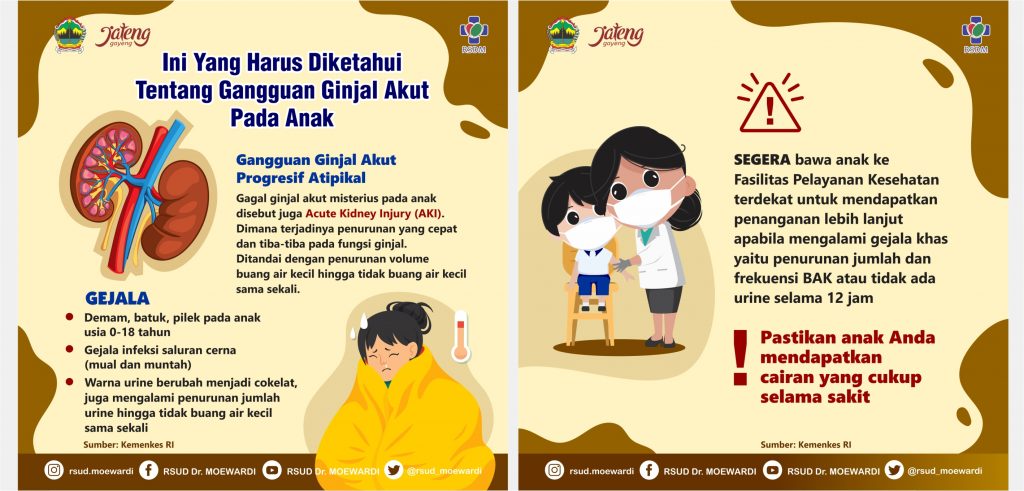 Ini Yang Harus Diketahui Tentang Gangguan Ginjal Akut Pada Anak