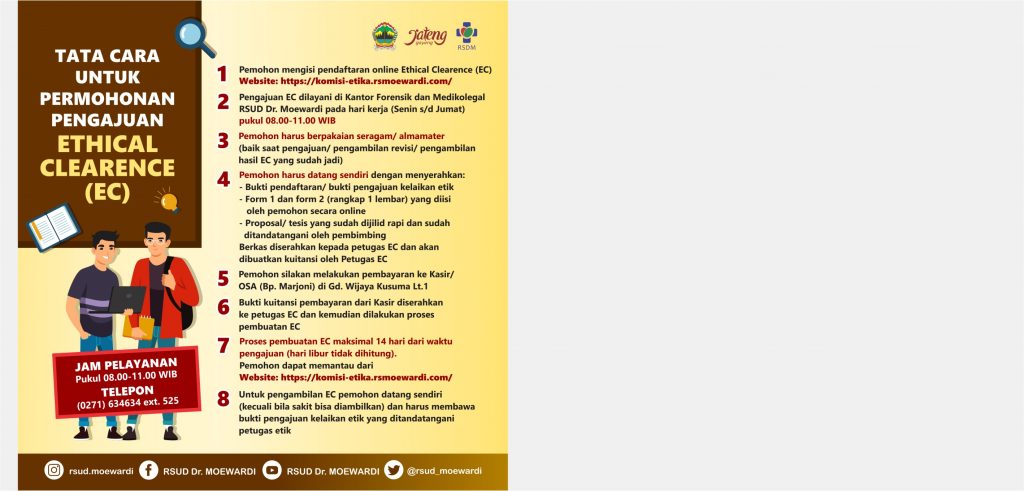 Tata Cara untuk Permohonan Pengajuan Ethical Cearence (EC)