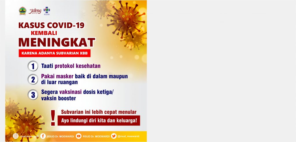 Kasus COVID-19 Kembali Meningkat Karena Subvarian XBB