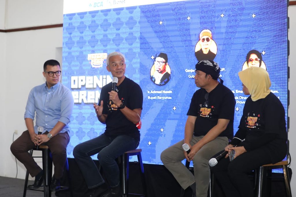 Ganjar Buka Start Up Center Ketiga di Jateng, Anak Muda Se Indonesia Boleh Merapat