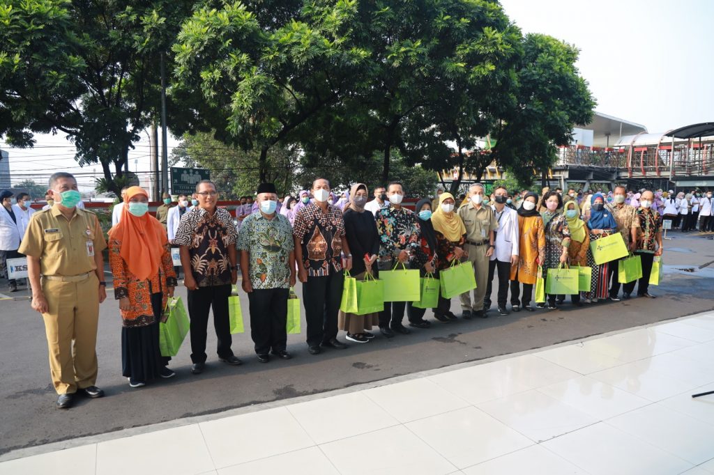 Pelepasan Pegawai Negeri Sipil RSUD Dr. Moewardi Purna Tugas TMT 1 Januari s.d 1 April 2023