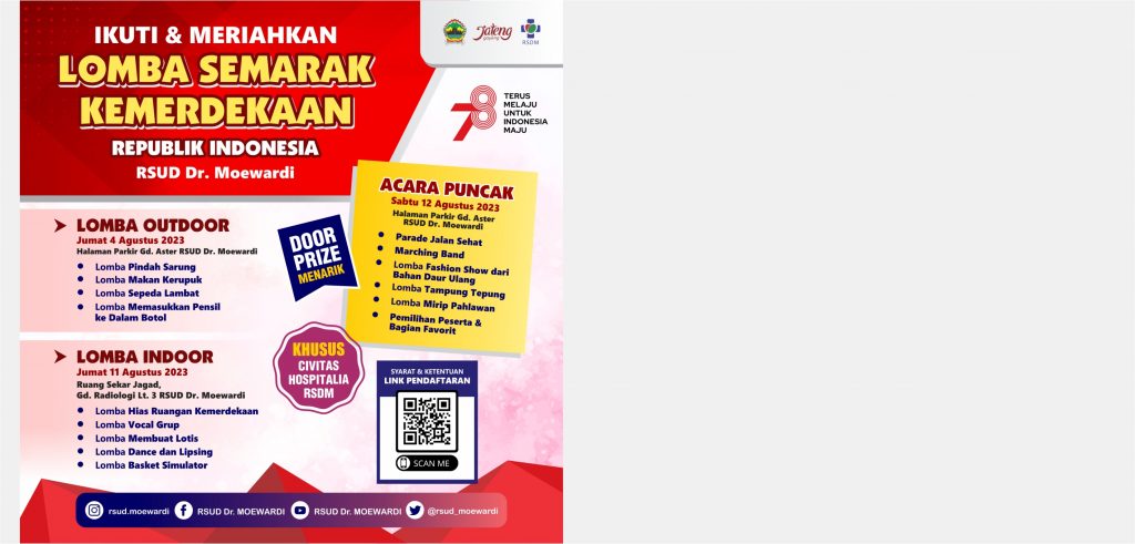 Ikuti & Meriahkan Lomba Semarak Kemerdekaan RI RSUD Dr. Moewardi