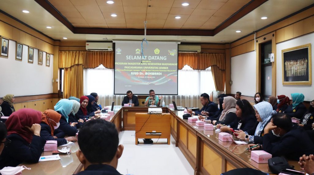 Kunjungan Studi Banding Program Pasca Sarjana Universitas Jember di RSUD Dr. Moewardi