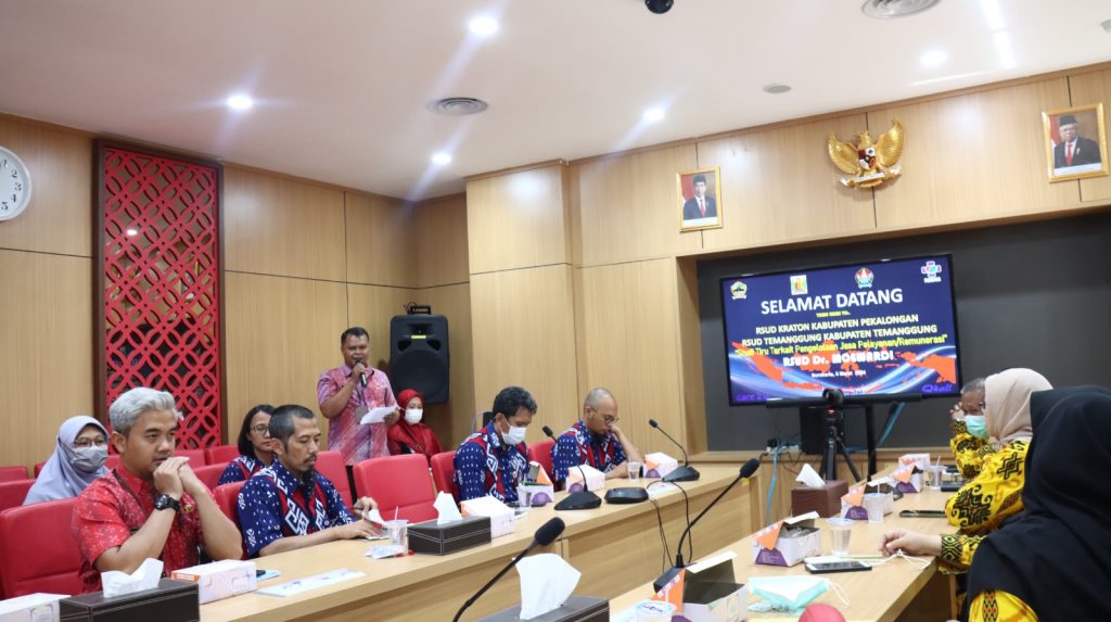 Studi Banding dari RSUD Kraton Kab. Pekalongan & RSUD Temanggung Kab. Temanggung