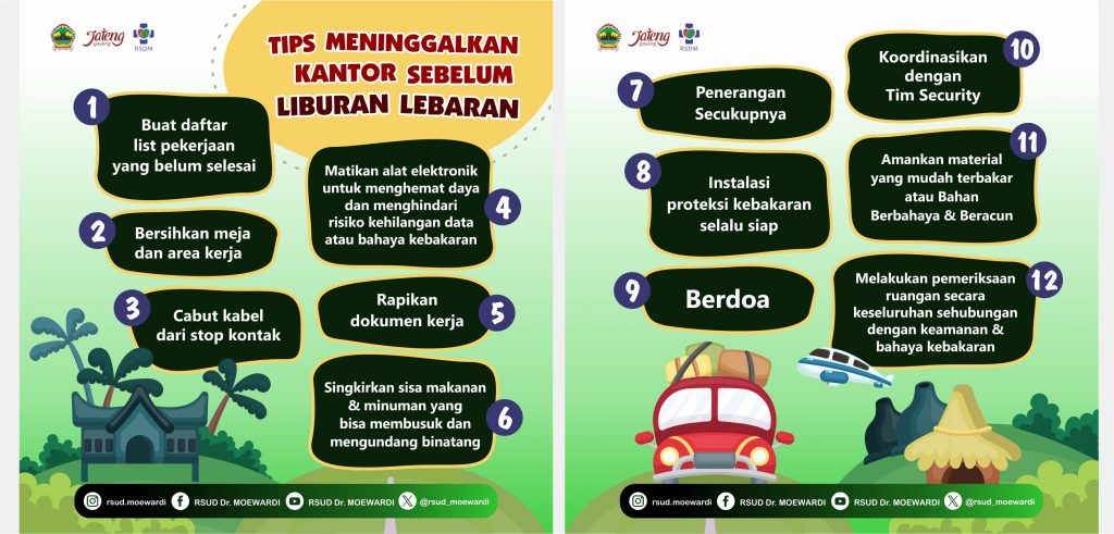 Tips Meninggalkan Kantor Sebelum Liburan Lebaran