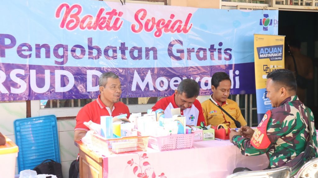 Bakti Sosial Pelayanan Kesehatan Gratis Dalam Rangka Hari Jadi ke-79 Provinsi Jawa Tengah