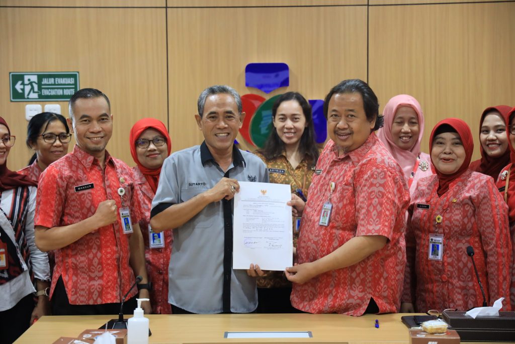 Visitasi dan Verifikasi Monev Keterbukaan Informasi Publik oleh Komisi Informasi Provinsi Jawa Tengah