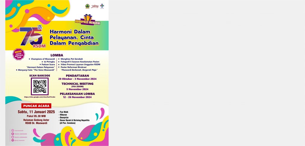 Perayaan HUT RSUD Dr. Moewardi ke-75
