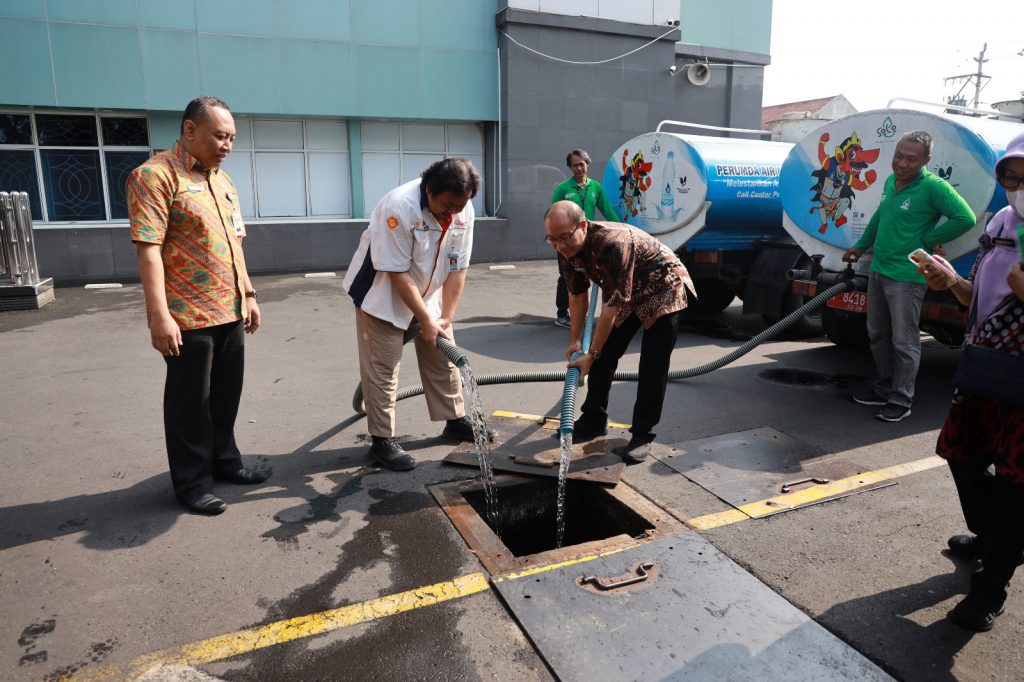 Uji Coba Kedaruratan Air Bersih Alternatif