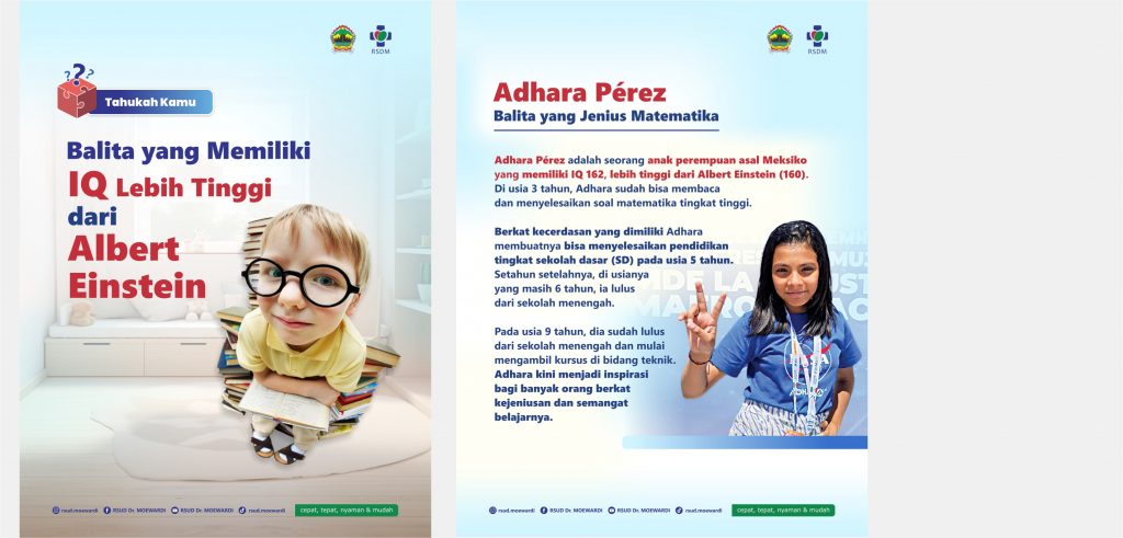 Tahukah Kamu? Balita yang Memiliki IQ Lebih Tinggi dari Albert Einstein